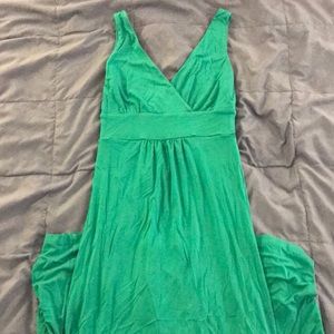 Cynthia Rowley Teal/Green Maxi Dress